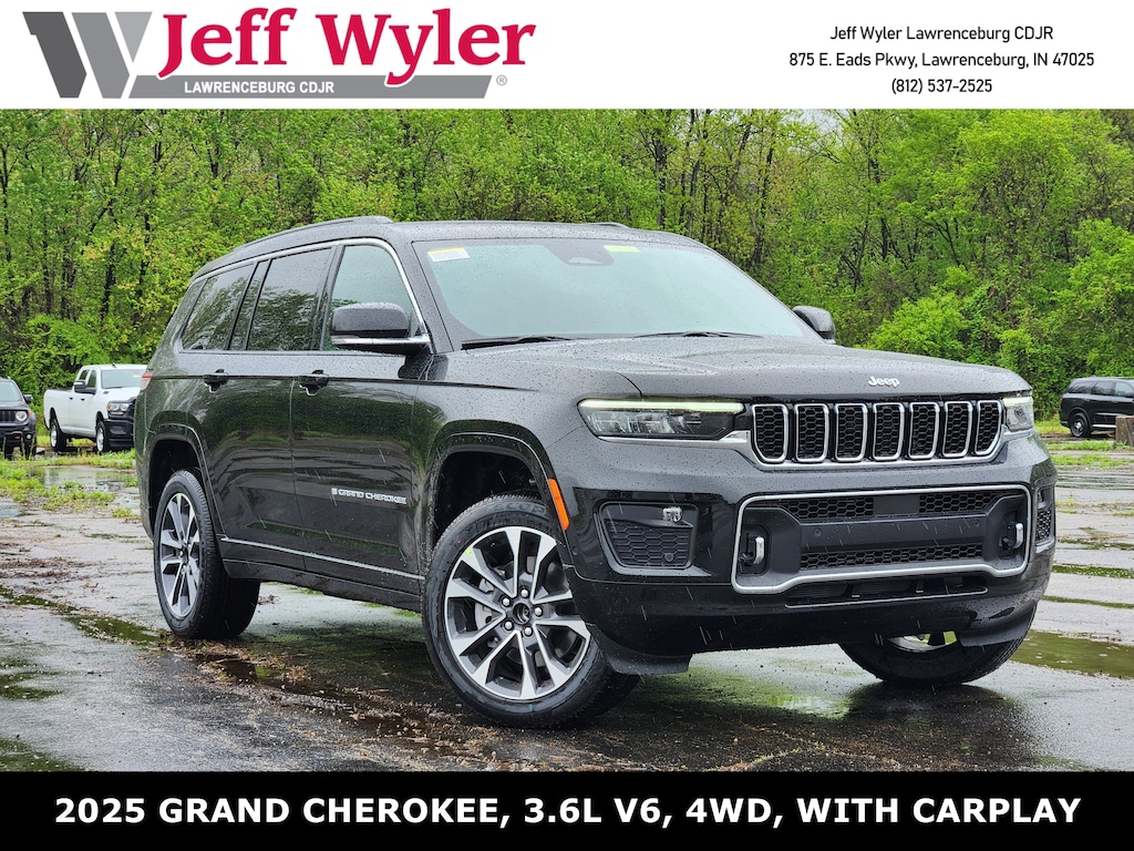 New 2025 Jeep Grand Cherokee L OVERLAND 4X4 Sport Utility