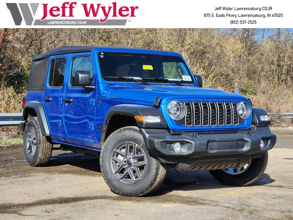 New 2026 Jeep Wrangler 4-DOOR SPORT S Sport Utility