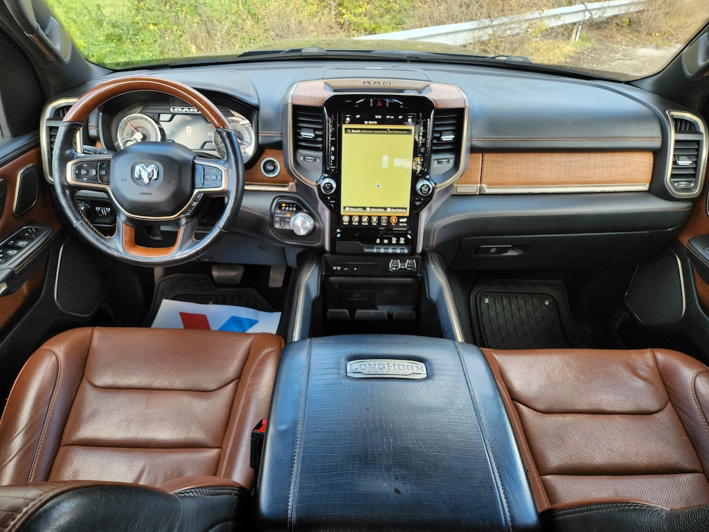 Used 2019 Ram 1500 Longhorn 4x4 Crew Cab 57 Box Truck Crew Cab