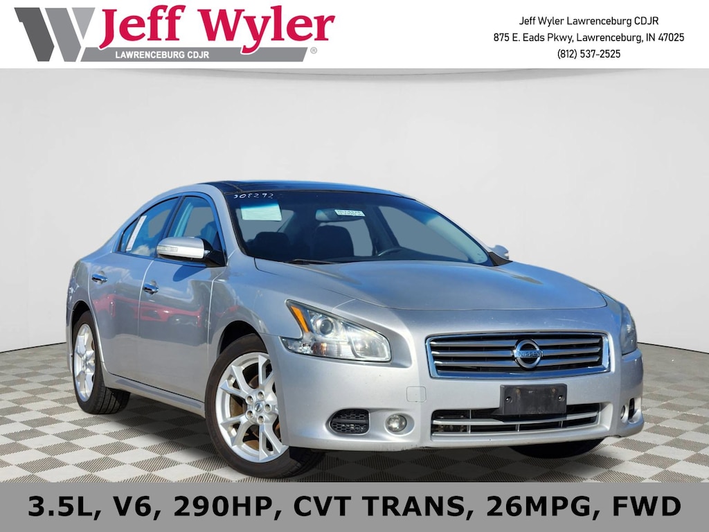 Used 2012 Nissan Maxima 4dr Sdn V6 CVT 3.5 SV w/Premium Pkg Sedan