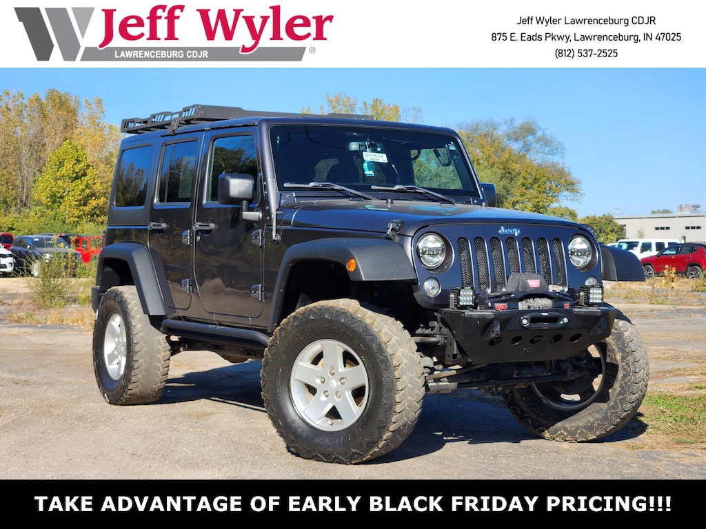 Used 2017 Jeep Wrangler Unlimited Sport 4x4 SUV