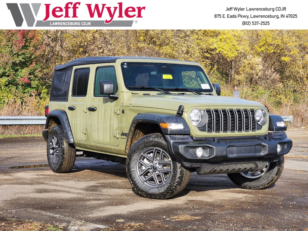 New 2026 Jeep Wrangler 4-DOOR SPORT S Sport Utility