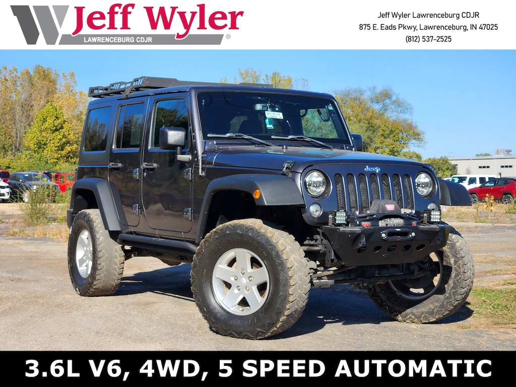Used 2017 Jeep Wrangler Unlimited Sport 4x4 SUV
