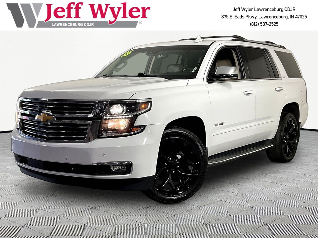 Used 2016 Chevrolet Tahoe 4WD 4dr LTZ SUV