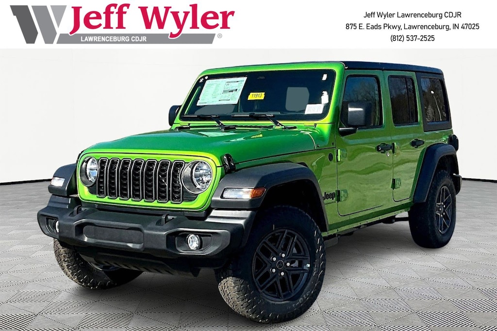 New 2026 Jeep Wrangler 4-DOOR SPORT S Sport Utility