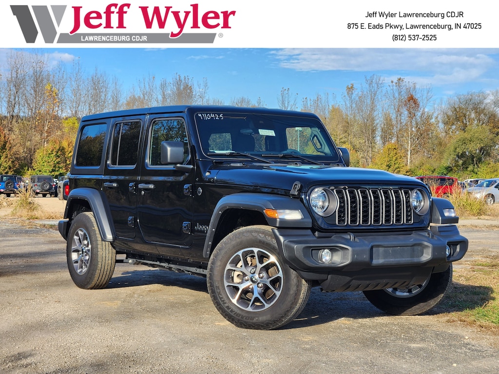 Used 2024 Jeep Wrangler Sport S 4 Door 4x4 SUV