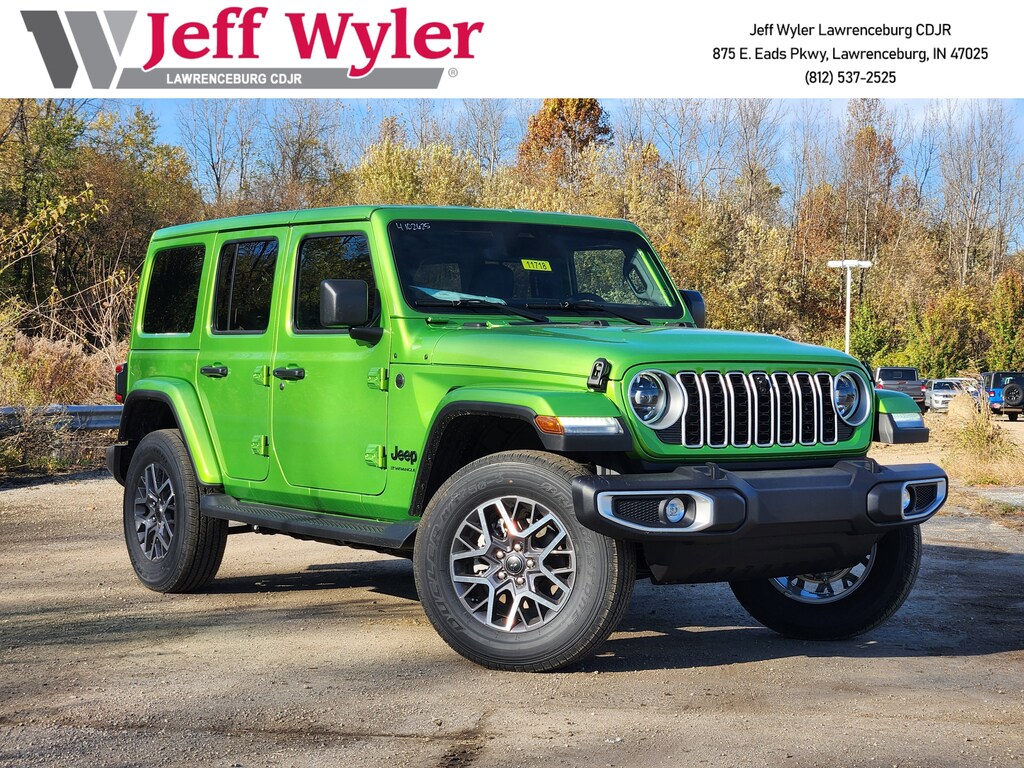 New 2026 Jeep Wrangler 4-DOOR SAHARA Sport Utility