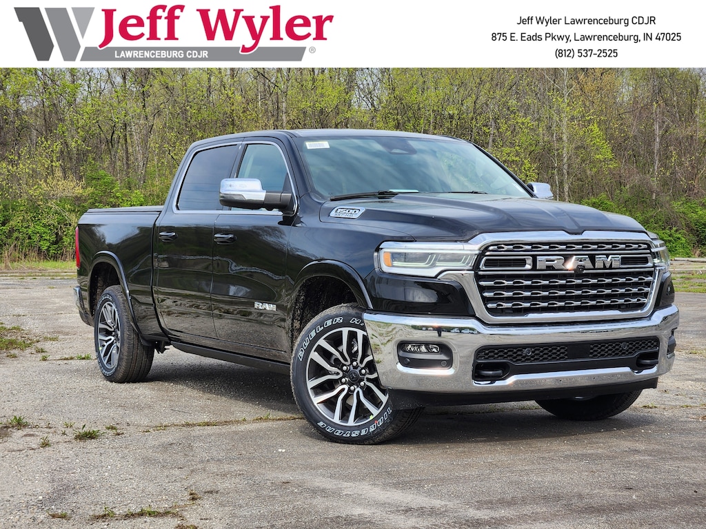 New 2025 Ram 1500 LIMITED LONGHORN CREW CAB 4X4 6'4 BOX Pickup