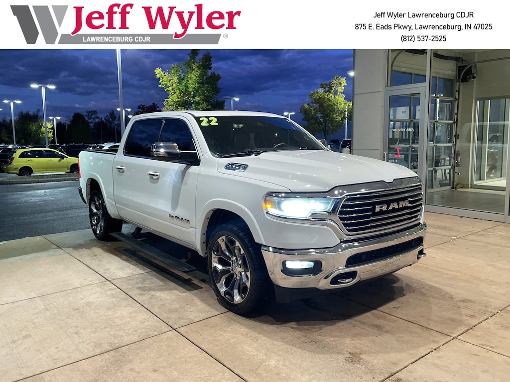 Used 2022 Ram 1500 Longhorn 4x4 Crew Cab 57 Box Truck Crew Cab