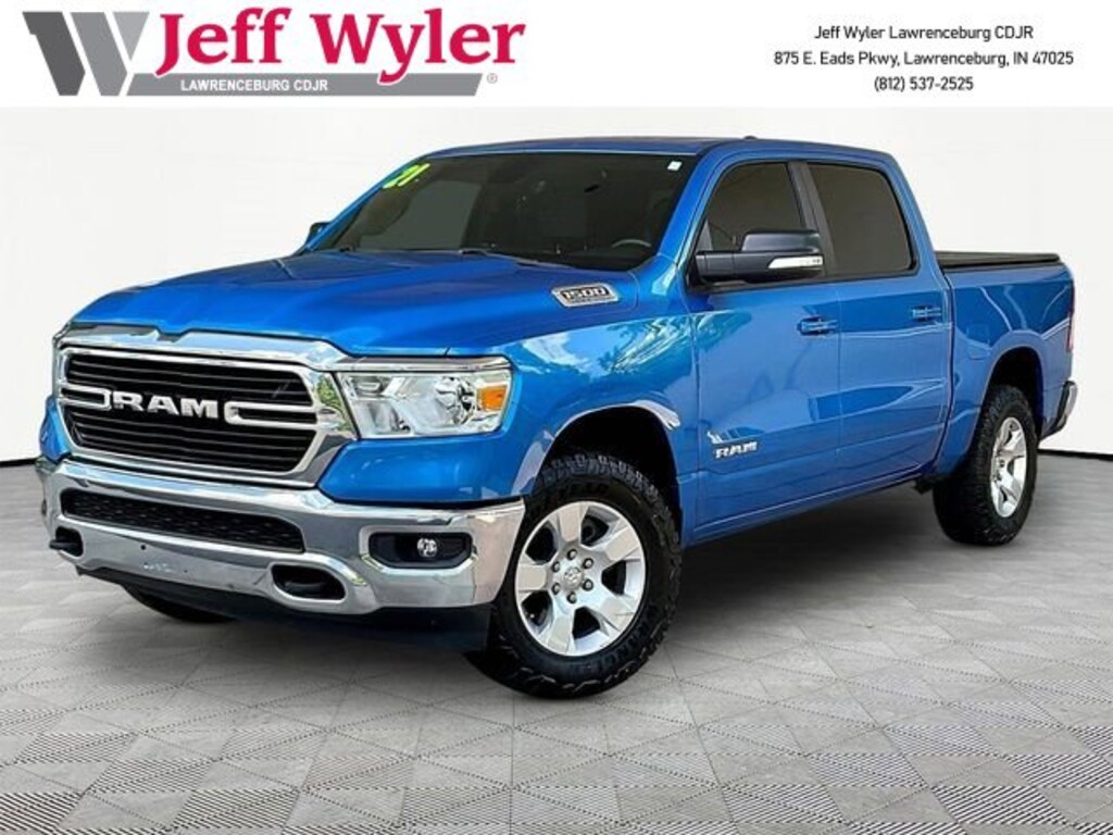 Used 2021 Ram 1500 Big Horn 4x4 Crew Cab 57 Box Truck Crew Cab