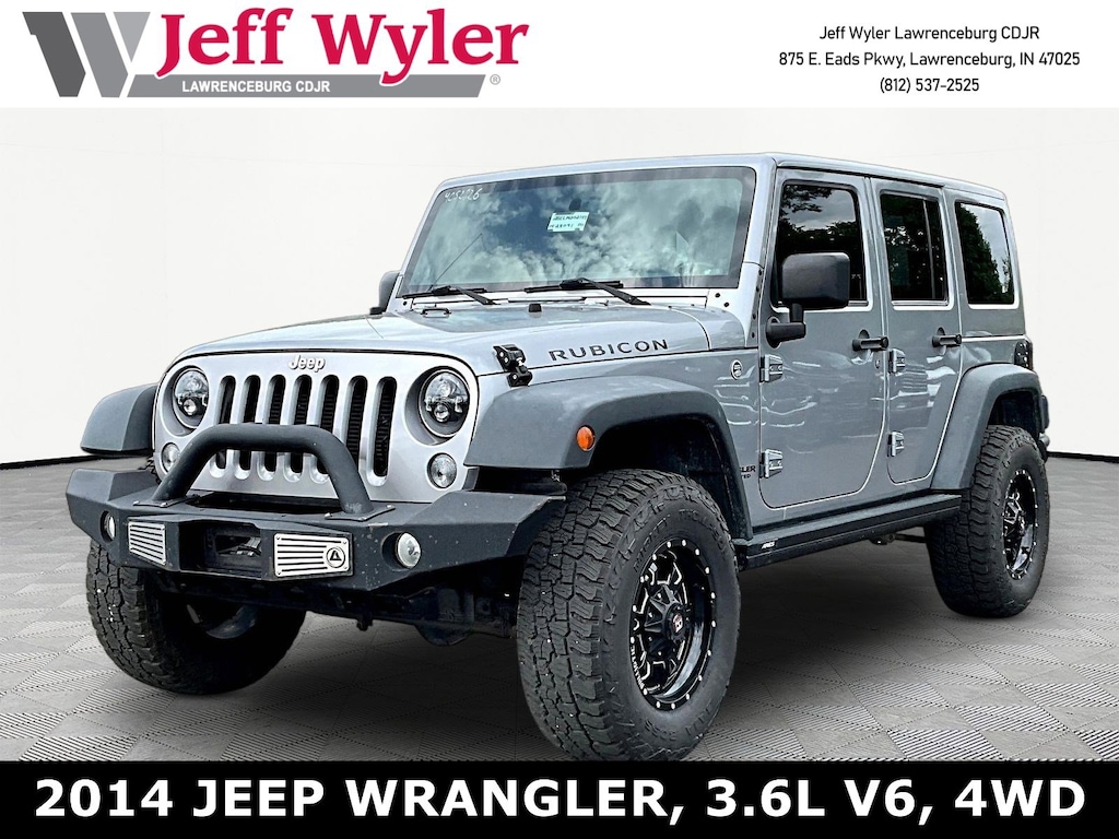 Used 2014 Jeep Wrangler Unlimited 4WD 4dr Rubicon SUV