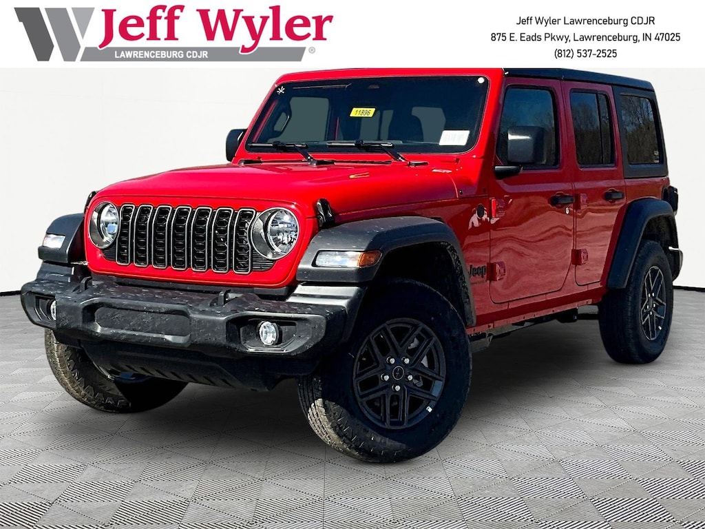 New 2026 Jeep Wrangler 4-DOOR SPORT S Sport Utility