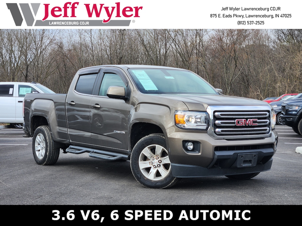 Used 2015 GMC Canyon 4WD Crew Cab 140.5 SLE Truck Crew Cab
