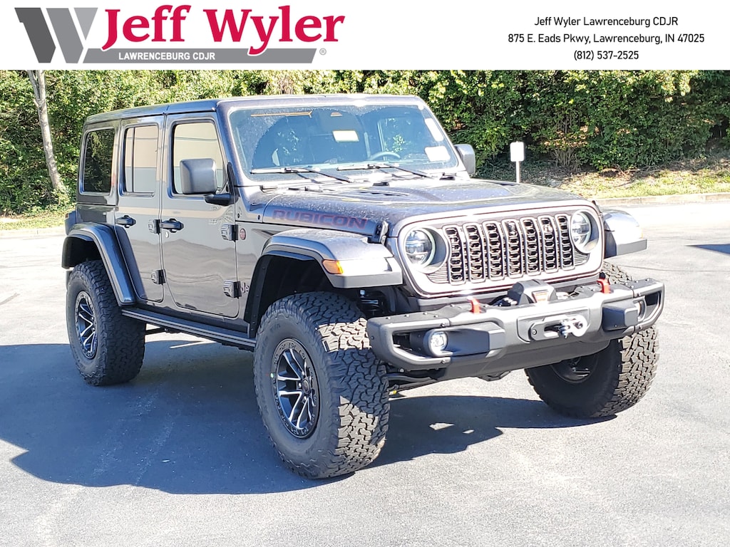 New 2026 Jeep Wrangler 4-DOOR RUBICON X Sport Utility