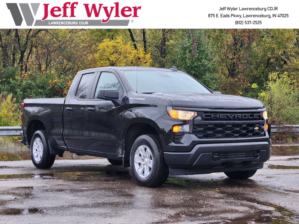 Used 2025 Chevrolet Silverado 1500 4WD Double Cab 147 Work Truck Truck Double Cab