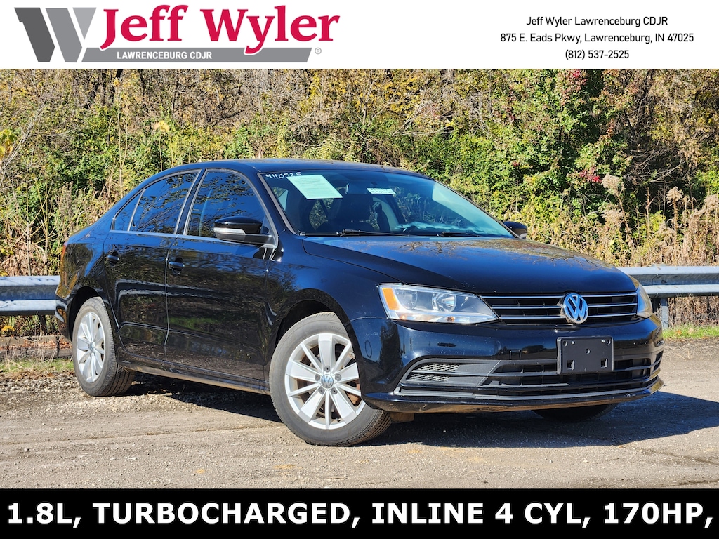 Used 2015 Volkswagen Jetta Sedan 4dr Auto 1.8T SE Sedan