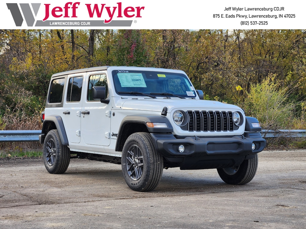 New 2025 Jeep Wrangler 4-DOOR SPORT S Sport Utility