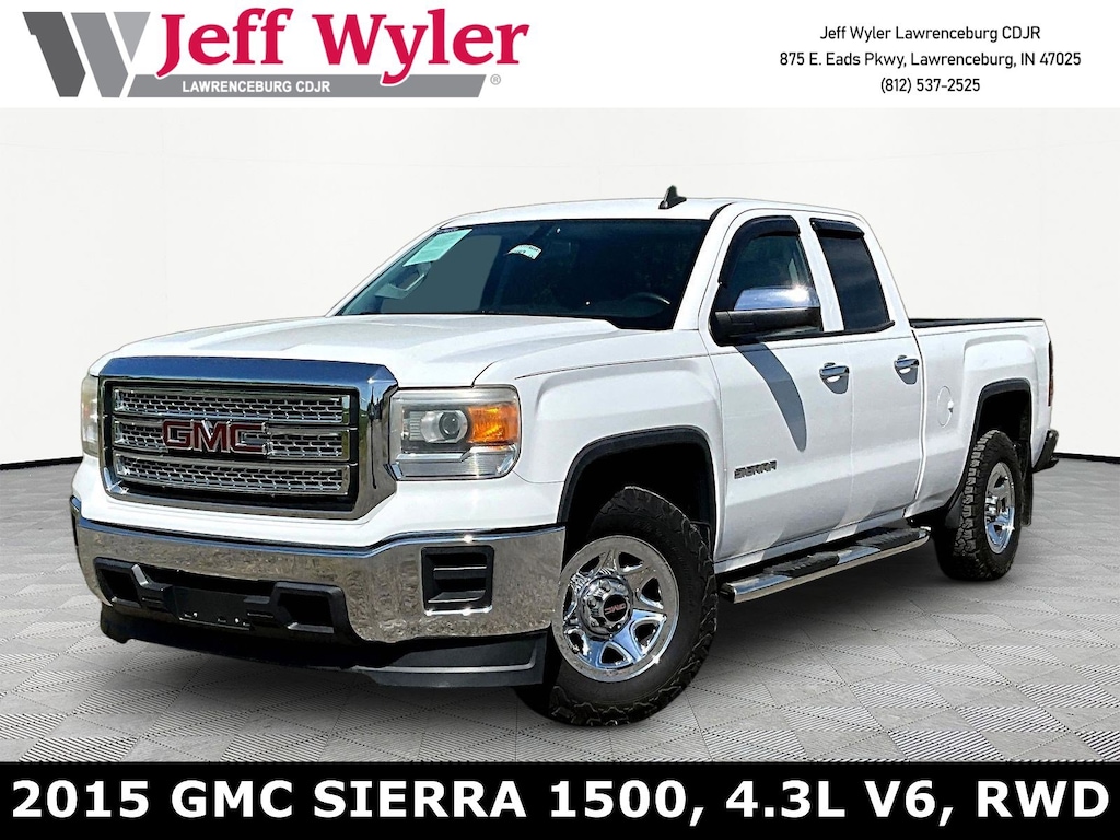 Used 2015 GMC Sierra 1500 2WD Double Cab 143.5 Truck Double Cab