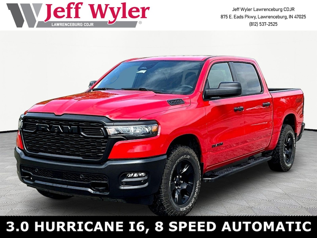 Used 2025 Ram 1500 Warlock 4x4 Crew Cab 57 Box Truck Crew Cab