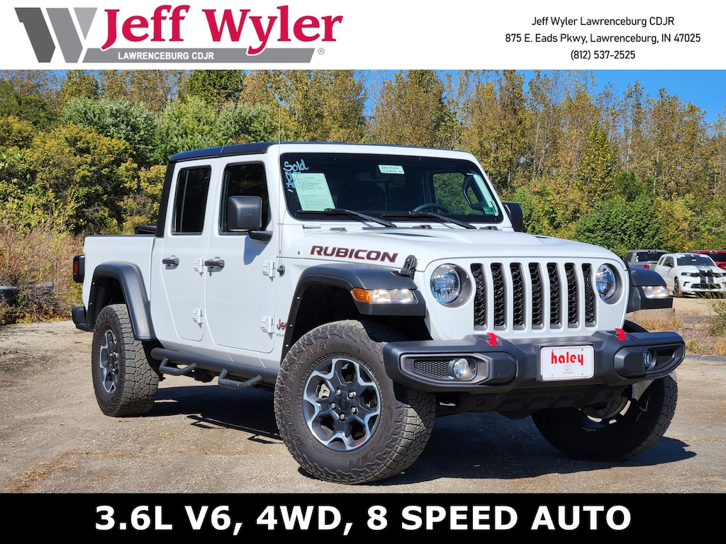 Used 2023 Jeep Gladiator Rubicon 4x4 Truck Crew Cab