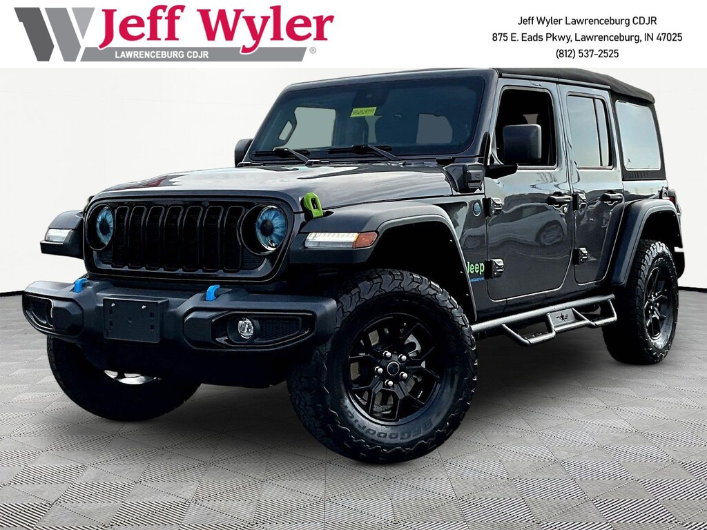 Used 2024 Jeep Wrangler 4xe Willys 4x4 SUV