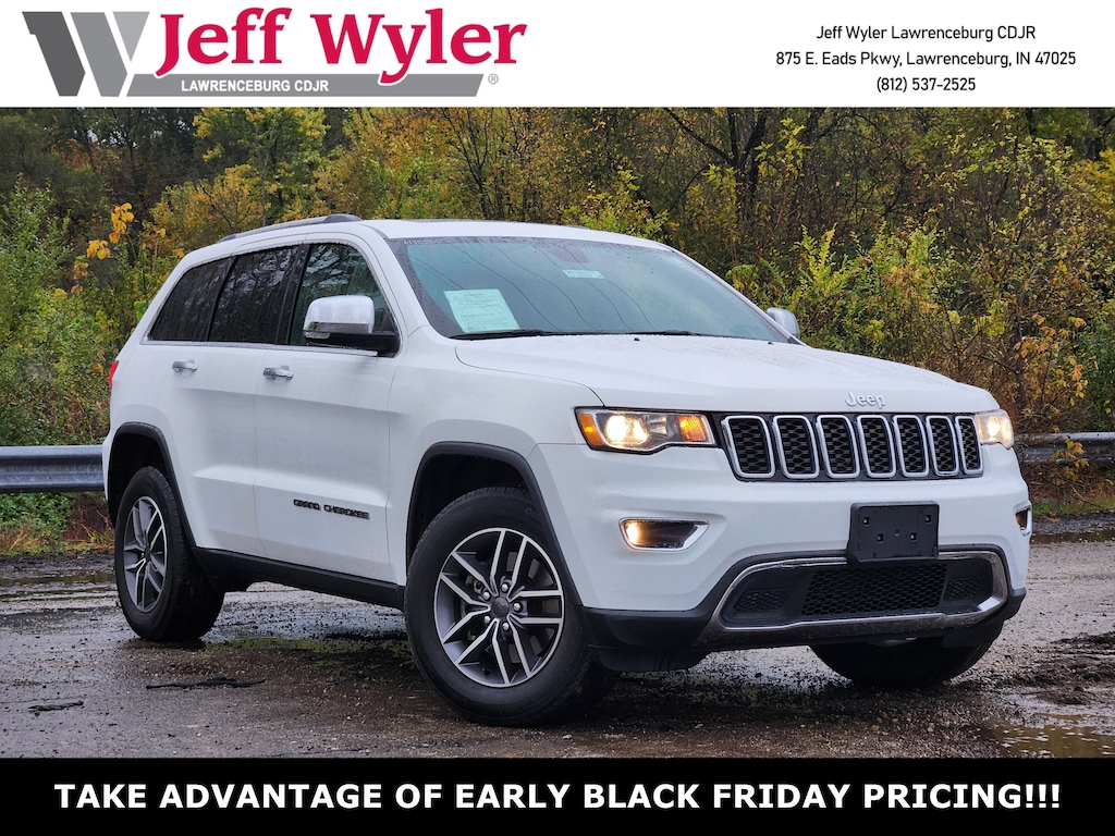 Used 2021 Jeep Grand Cherokee Limited 4x4 SUV