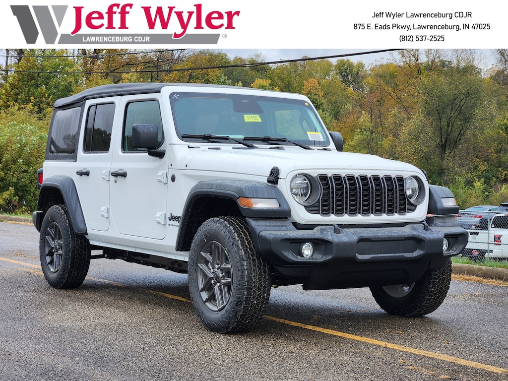 New 2026 Jeep Wrangler 4-DOOR SPORT S Sport Utility