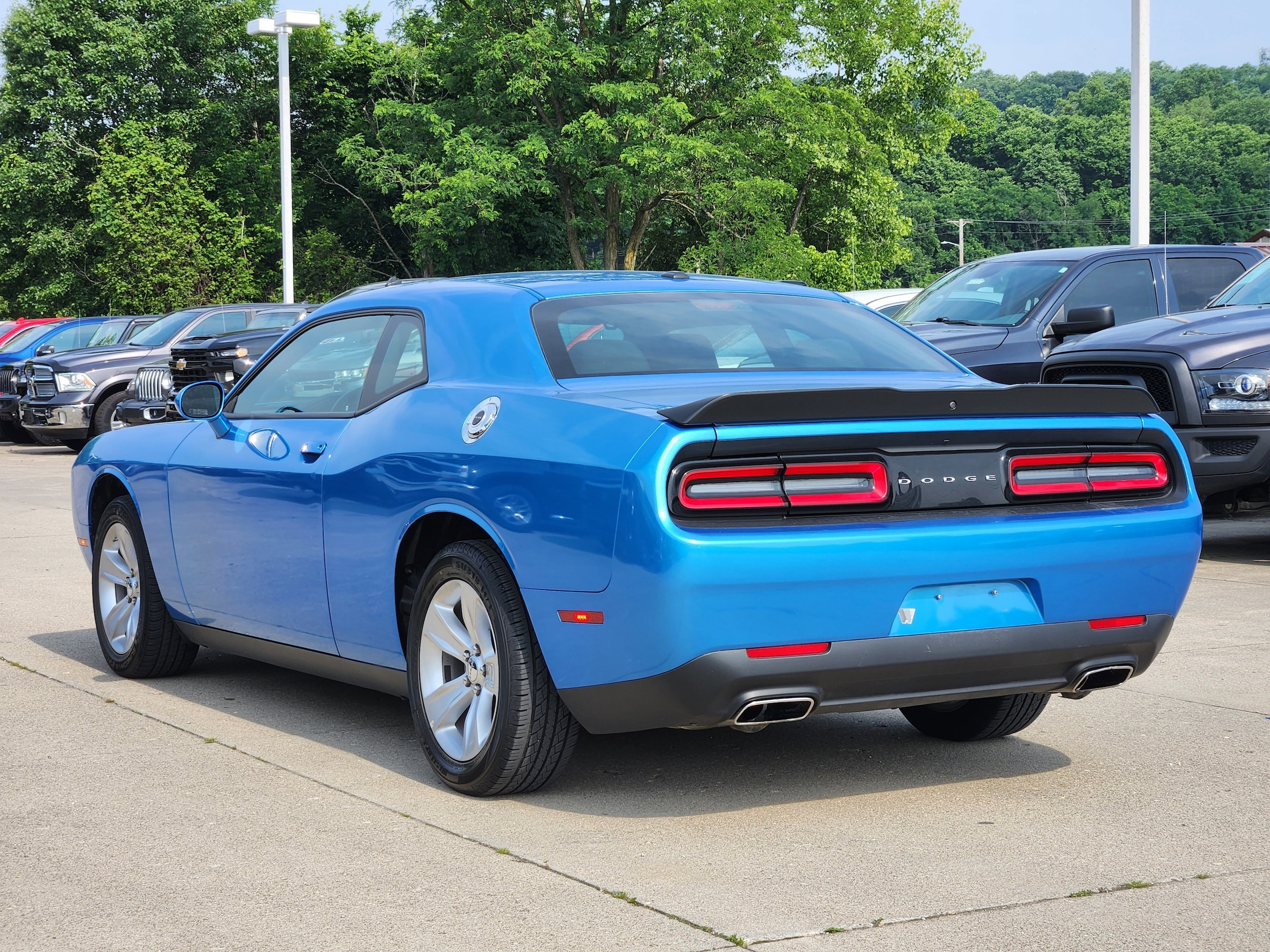 Used 2023 Dodge Challenger SXT with VIN 2C3CDZAG9PH558666 for sale in Lawrenceburg, IN