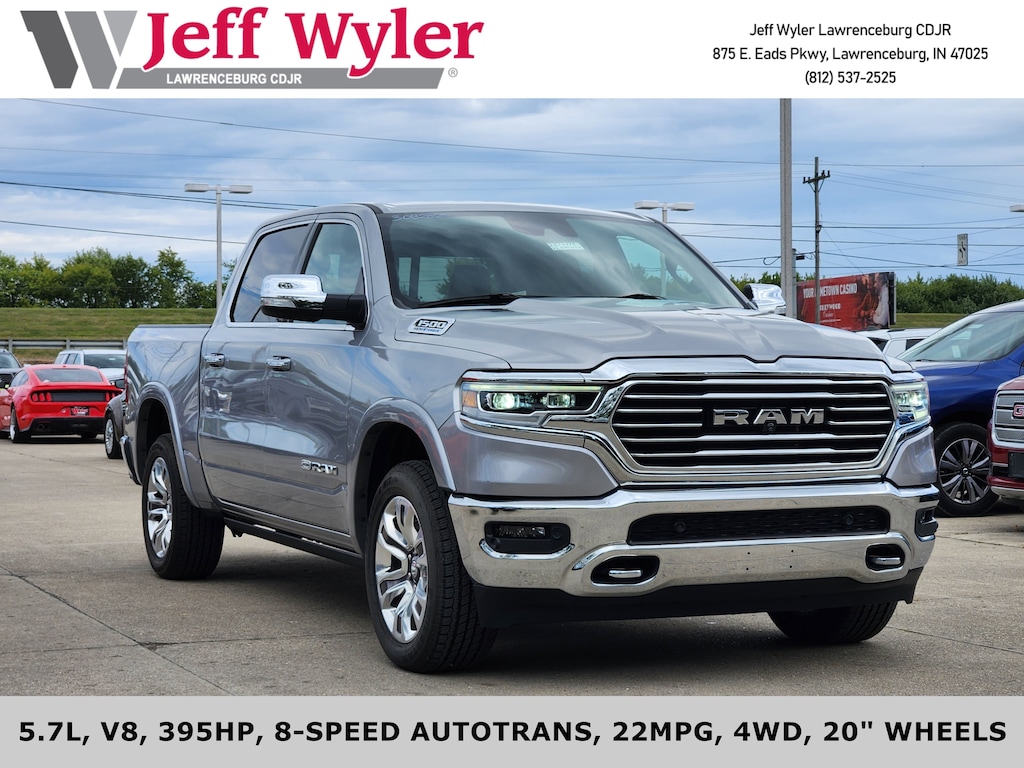 Used 2022 Ram 1500 Longhorn 4x4 Crew Cab 57 Box Truck Crew Cab