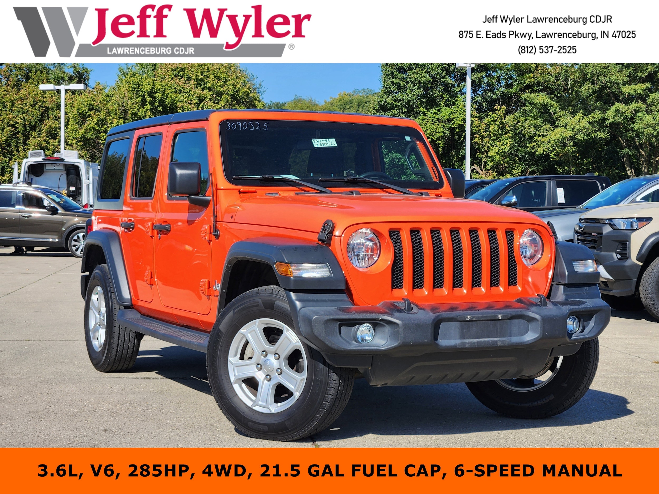 2018 Jeep Wrangler Unlimited Sport S 4x4
