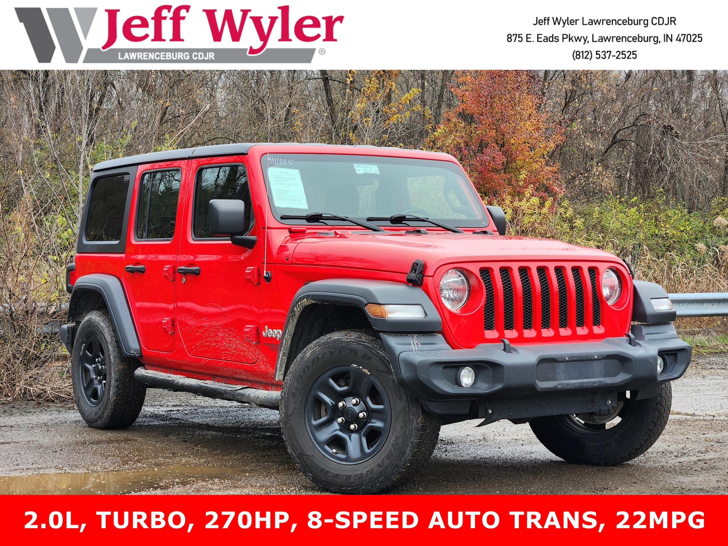2020 Jeep Wrangler Unlimited Sport
