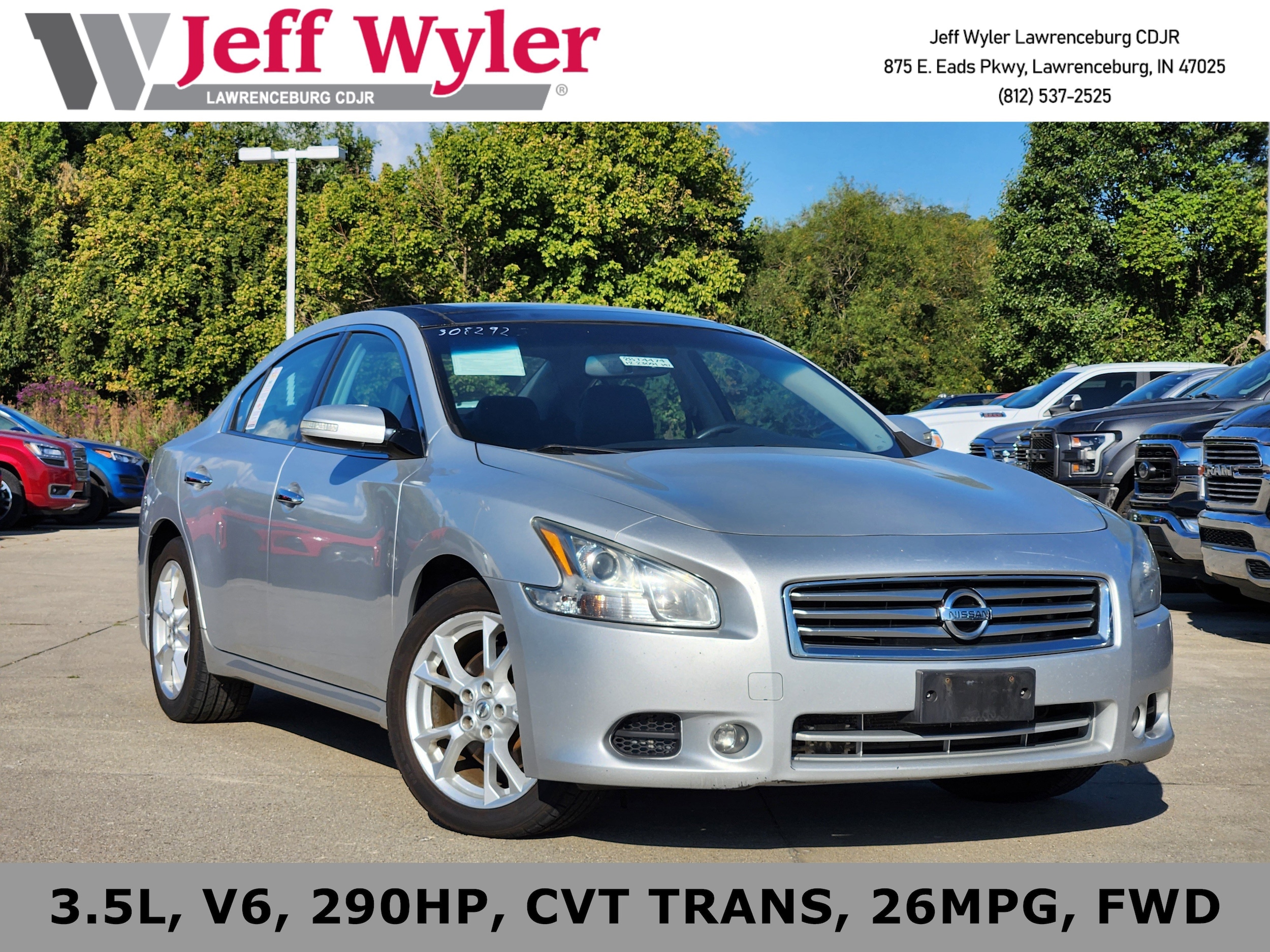 2012 Nissan Maxima Sedan 