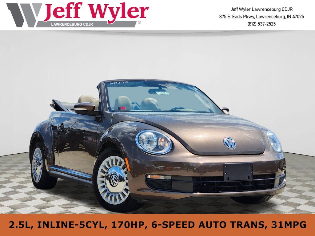 Used 2013 Volkswagen Beetle Convertible 2dr Auto 2.5L PZEV Convertible