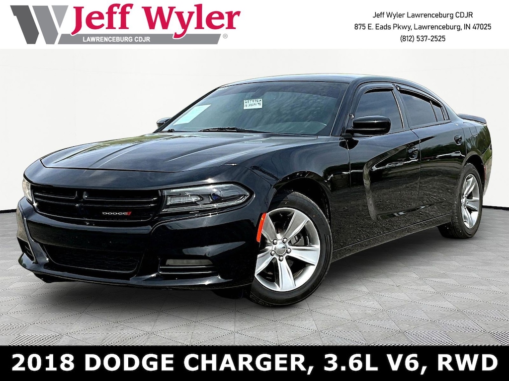 Used 2018 Dodge Charger SXT Plus RWD Sedan