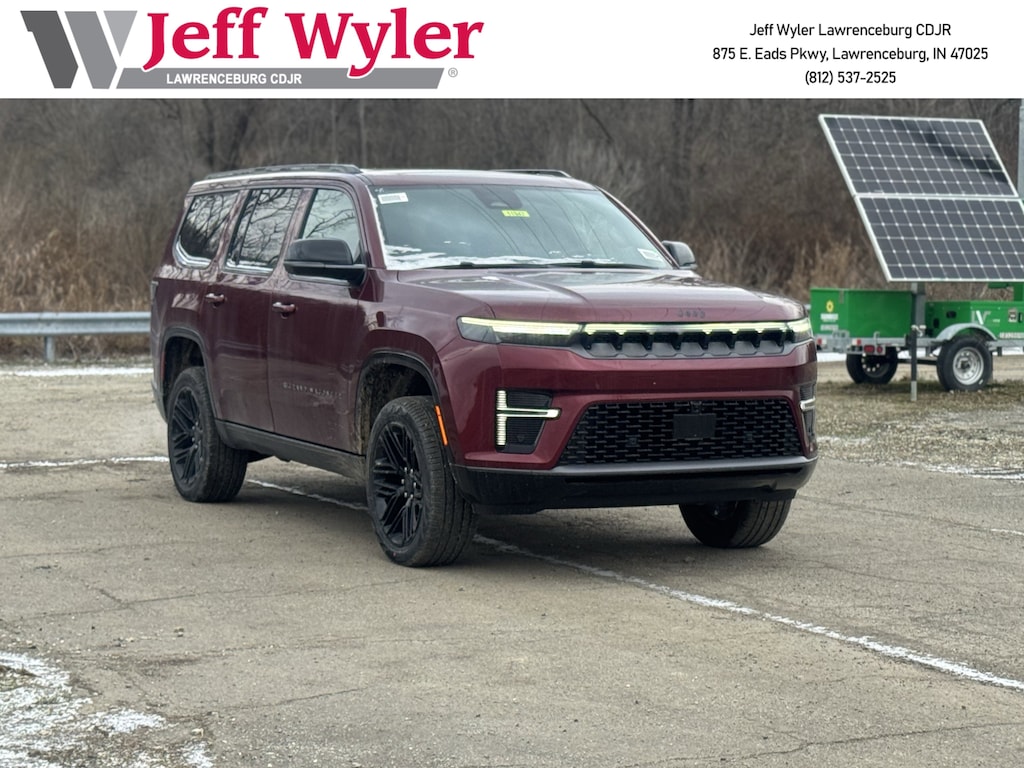 New 2026 Jeep Grand Wagoneer LIMITED RESERVE 4X4 Sport Utility