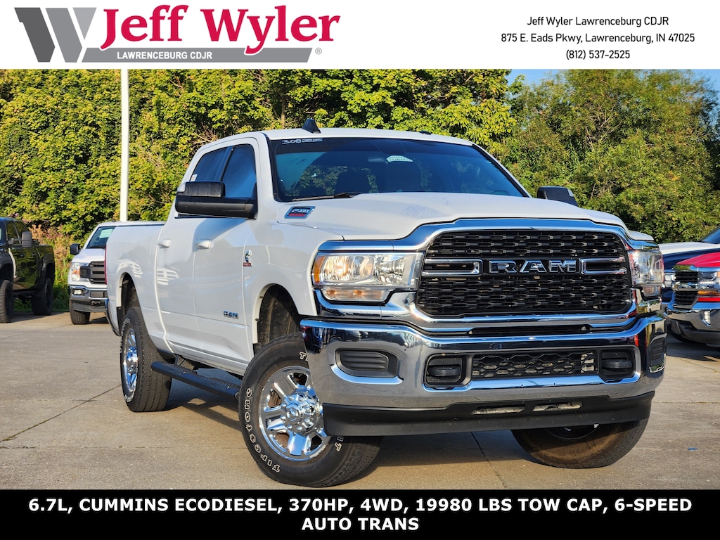 Used 2022 Ram 2500 Big Horn 4x4 Crew Cab 64 Box Truck Crew Cab