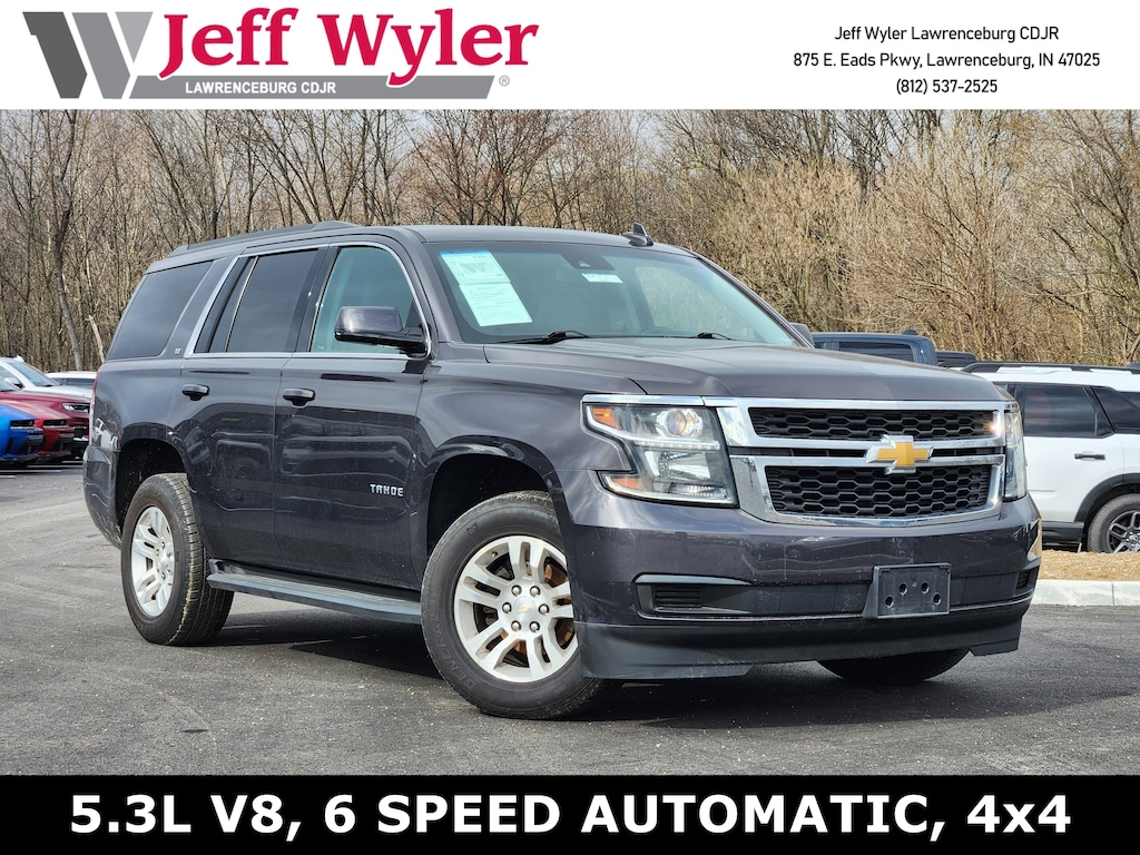 Used 2017 Chevrolet Tahoe 4WD 4dr LT SUV