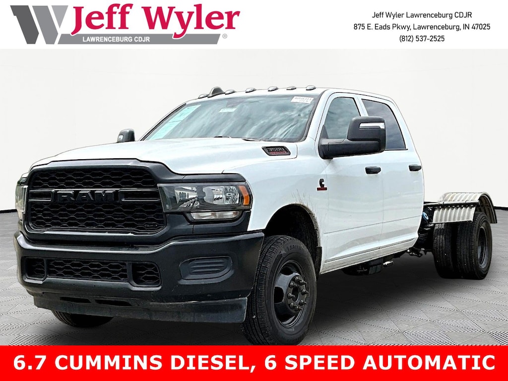 Used 2024 Ram 3500 Chassis Cab Tradesman 2WD Crew Cab 60 CA 172.4 WB Truck Crew Cab