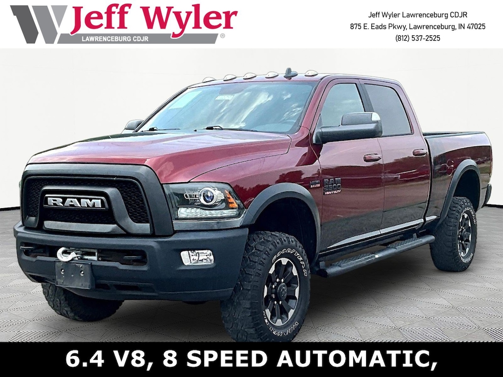 Used 2018 Ram 2500 Power Wagon 4x4 Crew Cab 64 Box Truck Crew Cab