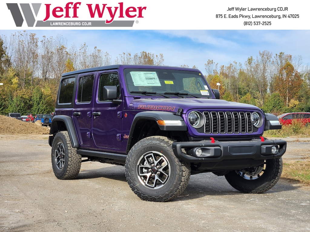 New 2026 Jeep Wrangler 4-DOOR RUBICON Sport Utility