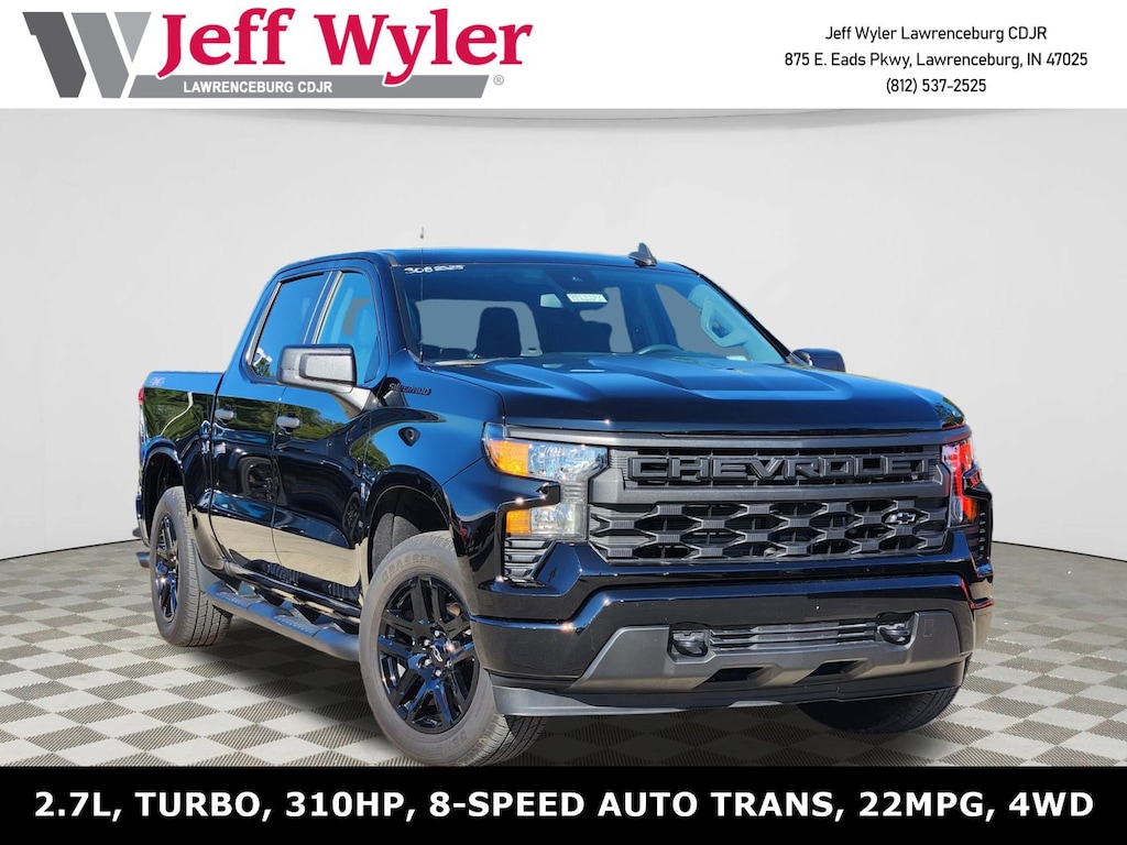 Used 2022 Chevrolet Silverado 1500 4WD Crew Cab 147 Custom Truck Crew Cab