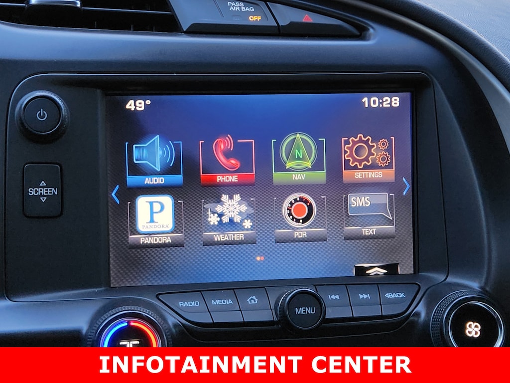 Used 2015 Chevrolet Corvette 2dr Stingray Z51 Cpe w/2LT Coupe