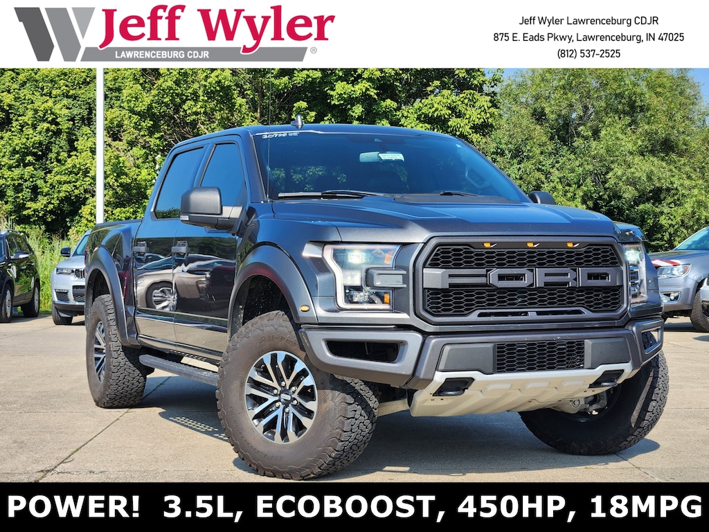 Used 2020 Ford F-150 Raptor 4WD SuperCrew 5.5 Box Truck SuperCrew Cab