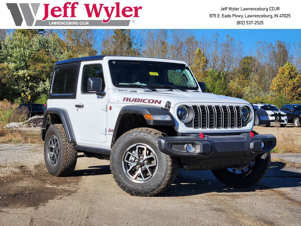 New 2025 Jeep Wrangler 2-DOOR RUBICON Sport Utility