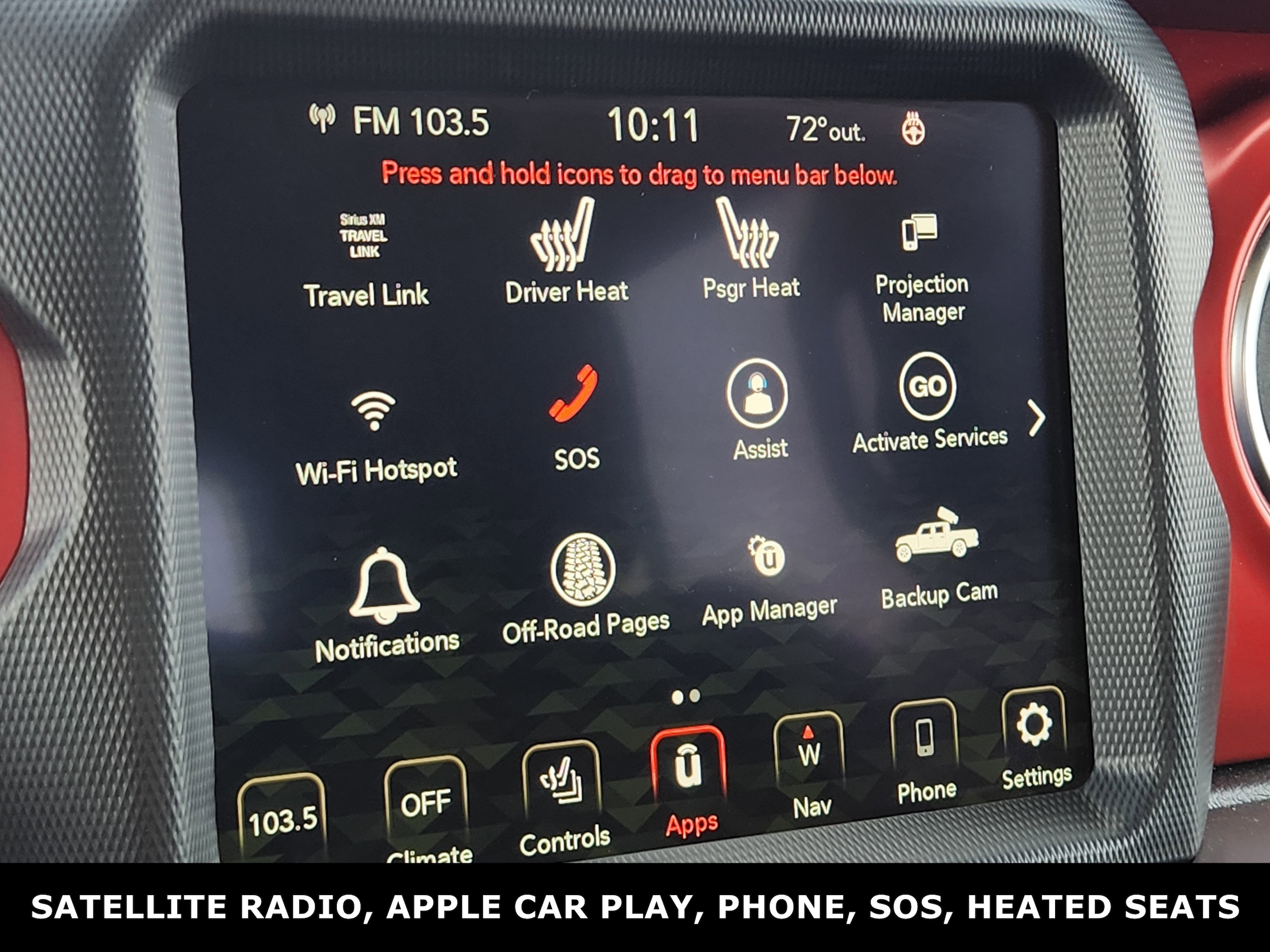 Used 2023 Jeep Gladiator Rubicon with VIN 1C6JJTBG7PL582708 for sale in Lawrenceburg, IN
