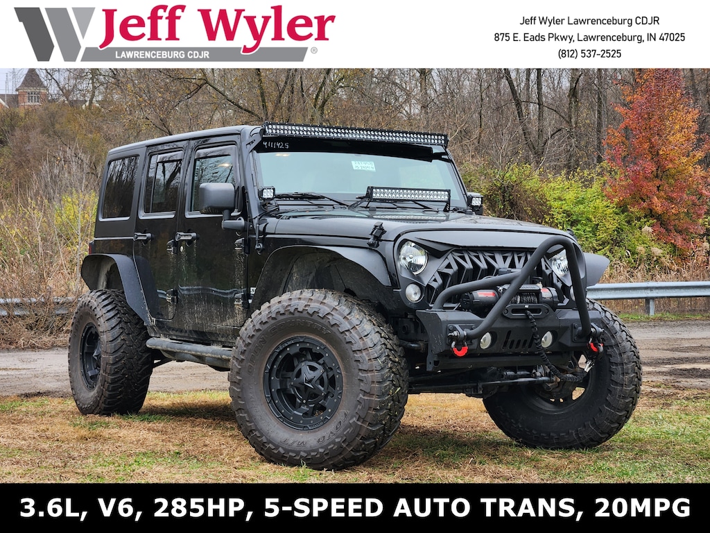 Used 2015 Jeep Wrangler Unlimited 4WD 4dr Sport SUV