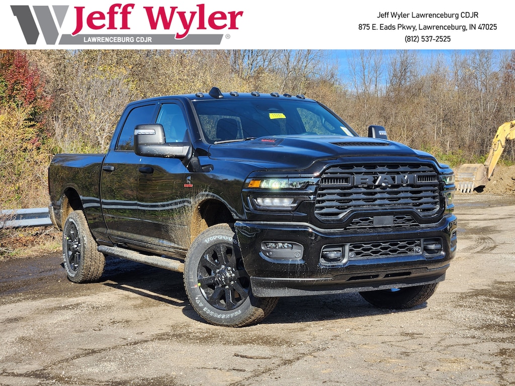 New 2026 Ram 2500 BLACK EXPRESS CREW CAB 4X4 6'4 BOX Pickup