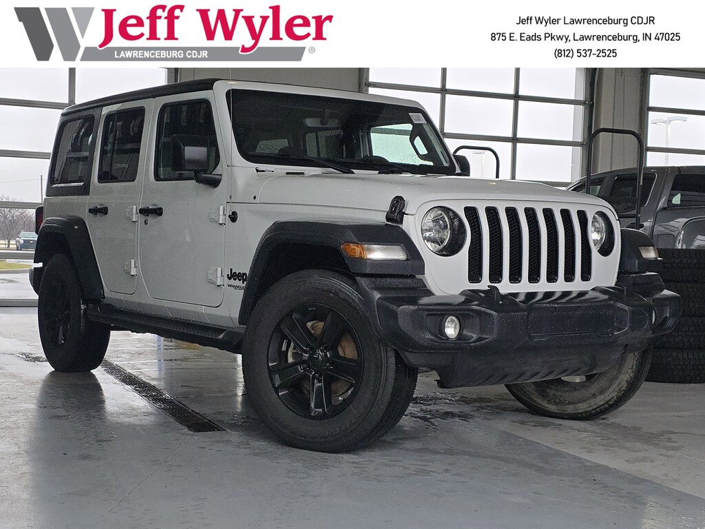 Used 2022 Jeep Wrangler Unlimited Sport Altitude 4x4 SUV