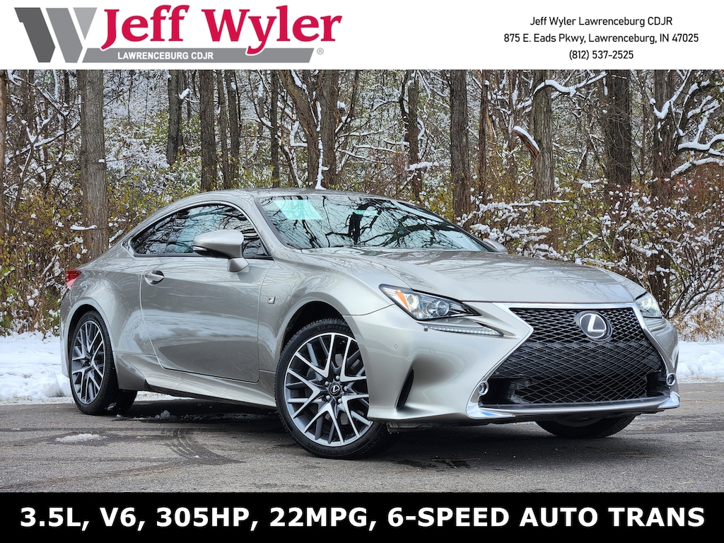Used 2015 Lexus RC 350 2dr Cpe AWD Coupe