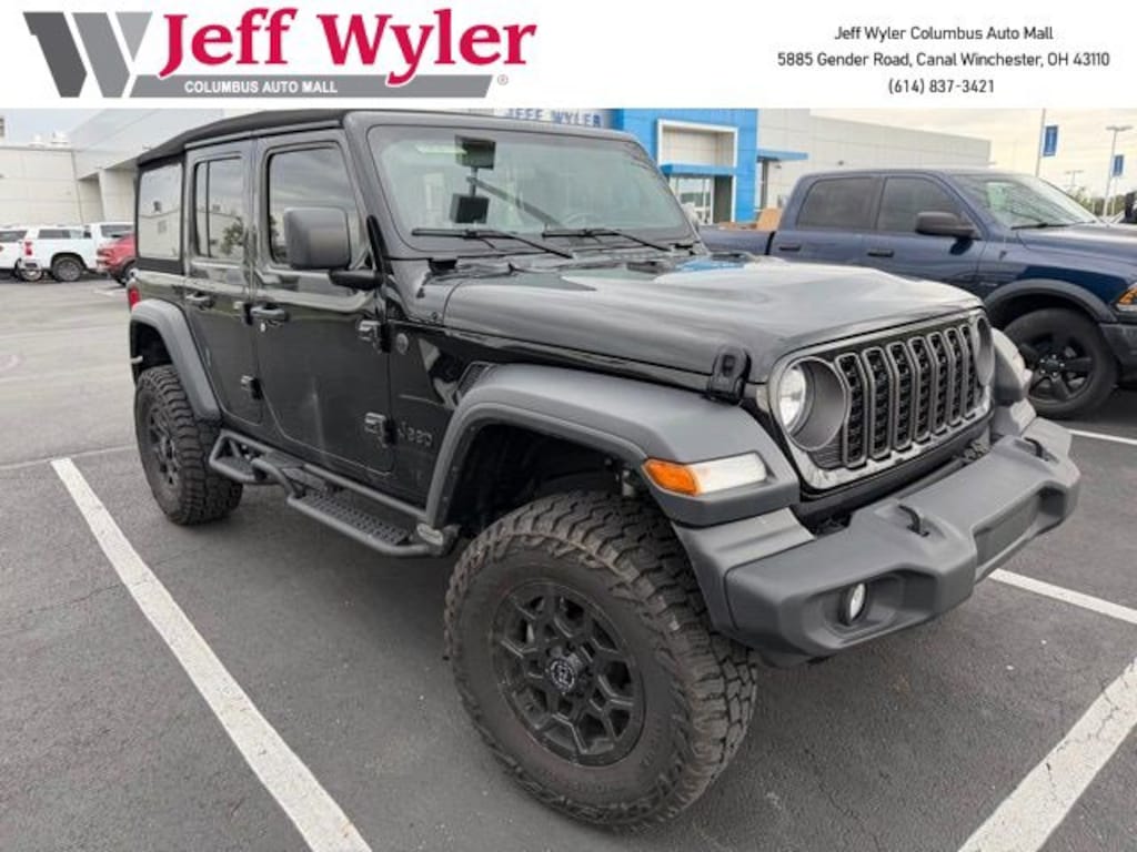 Used 2024 Jeep Wrangler Sport 4 Door 4x4 Convertible